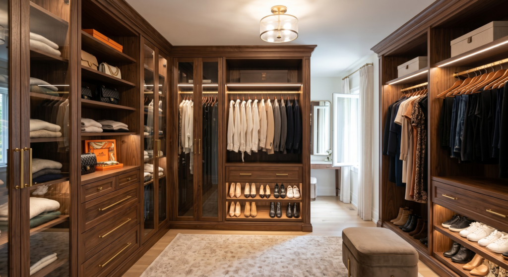 Traditional, Custom, and European Closets: Understanding What Closet Styles Are Best For Your Florida Home Custom style closet