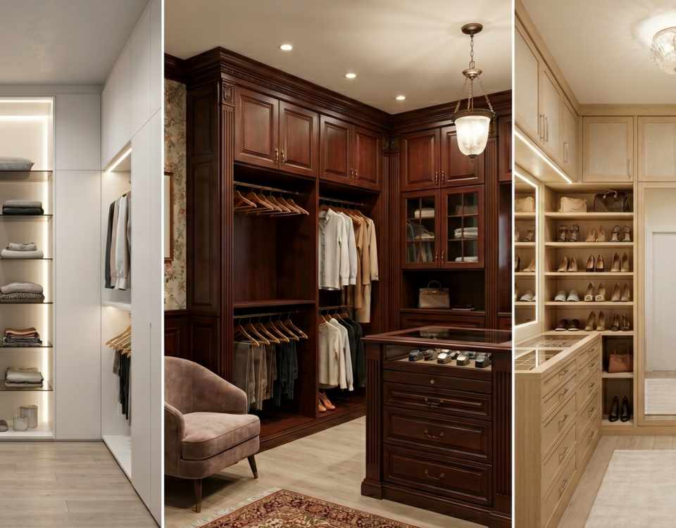 Traditional, Custom, and European Closets: Understanding What Closet Styles Are Best For Your Florida Home European closets verses traditional closets, and custom closets