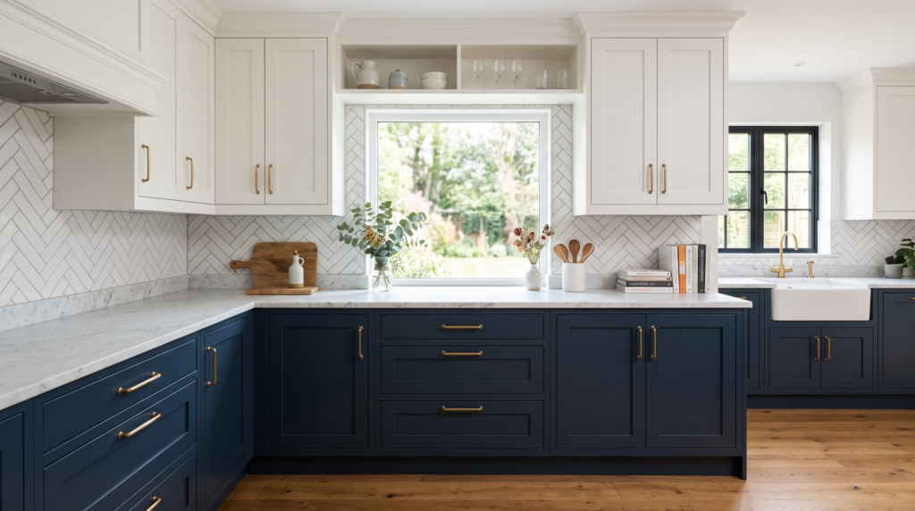 Designing with Two Tone Kitchen Cabinets: Elegance for Southwest Florida Homes two tone kitchen cabinets in a nice house